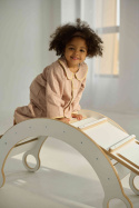 Drewniany bujak Montessori Biel - S/M/L/XL