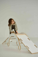 Drewniany bujak Montessori Biel - S/M/L/XL