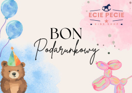 Karta Podarunkowa Bon do Sklepu Ecie Pecie Kids Shop