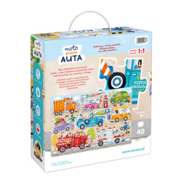 Moto puzzle Auta 3+ 4+