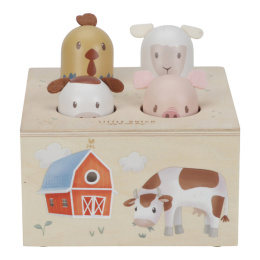 Little Dutch Drewniana zabawka pop-up Little Farm FSC