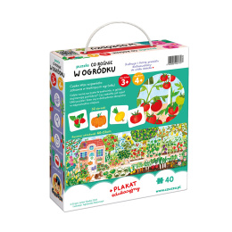 Puzzle Co rośnie W ogródku dla dzieci: 3+, 4+