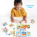 Puzzle Co robimy W domu dla dzieci: 2+, 3+