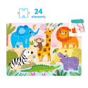 Dzikie puzzle Sawanna 2+