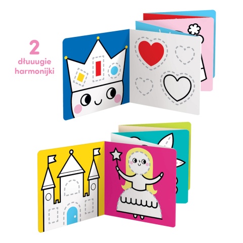 Dłuuugie rysowanki Rysuję po śladzie – Baśniowa kraina dla dzieci: 3+