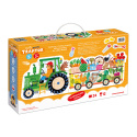 Moto puzzle Traktor dla dzieci: 2+, 3+