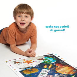 Obserwacyjne puzzle Kosmos dla dzieci: 4+