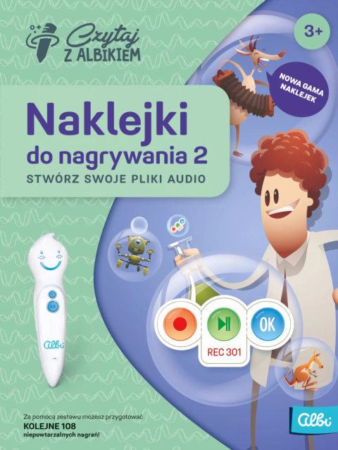 Albik Naklejki do nagrywania 2