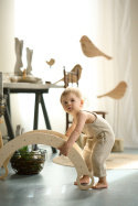 Drewniany bujak Montessori BabyWood - rozmiar L