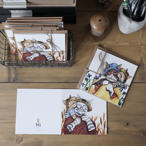 HI LITTLE KARTKA DLA BABCI