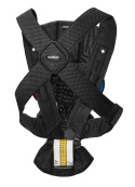 BABYBJORN MINI 3D Mesh – nosidełko, Czarny