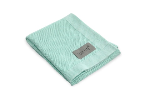 Tiny Star Kocyk bambusowy Mint 80x100 cm