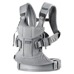 BABYBJORN ONE AIR 3D MESH - nosidełko, Srebrny