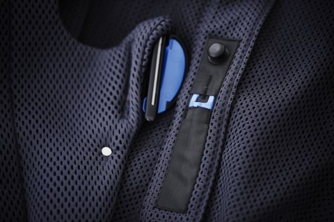 BABYBJORN MINI 3D Mesh - nosidełko, Ciemny Niebieski BABYBJORN MINI 3D Mesh - nosidełko, Ciemny Niebieski
