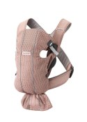 BABYBJORN MINI 3D Mesh - nosidełko, Zgaszony Róż