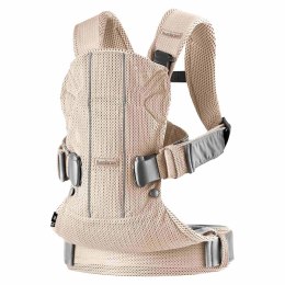 BABYBJORN ONE AIR 3D MESH - nosidełko, Perłowy Różowy