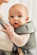 BABYBJORN MINI Cotton - nosidełko, Khaki/Green Print