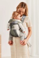 BABYBJORN MINI Cotton - nosidełko, Khaki/Green Print