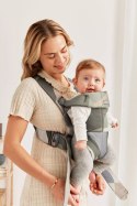 BABYBJORN MINI Cotton - nosidełko, Khaki/Green Print