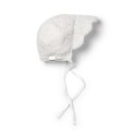 Elodie Details - Czapka Baby Bonnet - White Bouclé - 1-2 lata