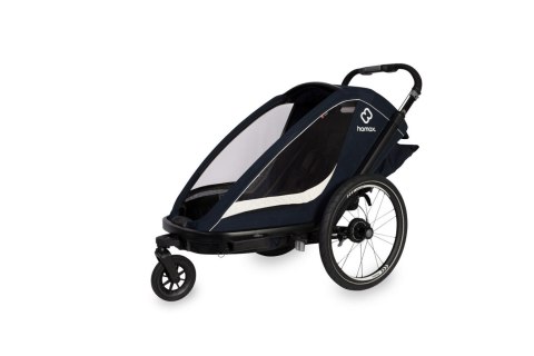 Hamax - Przyczepka rowerowa BREEZE ONE - Navy/cream Hamax - Przyczepka rowerowa BREEZE ONE - Navy/cream
