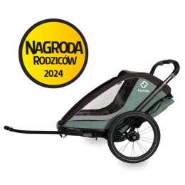 Hamax - Przyczepka rowerowa COCOON ONE - Green/black