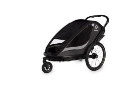 Hamax - Przyczepka rowerowa COCOON, podwójna - Grey/black