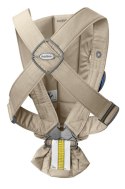 BABYBJORN MINI Woven - nosidełko, beżowe