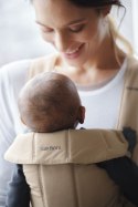 BABYBJORN MINI Woven - nosidełko, beżowe