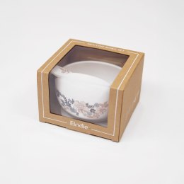 Elodie Details - zestaw do karmienia - miseczka i łyżeczka - Blue Garden