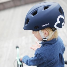 Hamax - Kask dziecięcy roz 47-52 - navy blue/white