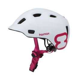 Hamax - Kask dziecięcy roz 52-56 - white/pink