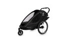 Hamax - Przyczepka rowerowa BREEZE ONE z zestawem do biegania - Black