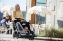 Hamax - Przyczepka rowerowa BREEZE ONE z zestawem do biegania - Black