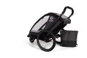 Hamax - Przyczepka rowerowa COCOON ONE z zestawem do biegania- Grey/black