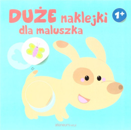 Duże naklejki dla maluszka 1+ - Piesek