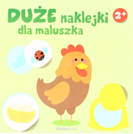 Duże naklejki dla maluszka 2+ - Kura