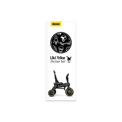 Doona - Naklejki na rowerek Liki Trike B&W Cool Sketch