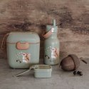 Elodie Details - Plecak BackPack MINI - Hazy Jade + Butelka na wodę Chipmunk Darling + Lunchbox - Chipmunk Darling - ZESTAW