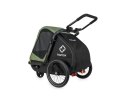 Hamax - Przyczepka rowerowa dla psa - Pluto M do 35 kg - Green / Black