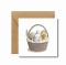 HI LITTLE EASTER BUNNY - KARTKA NA WIELKANOC