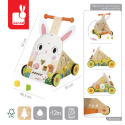 Janod Wielofunkcyjny pchacz edukacyjny Farma 12 m+