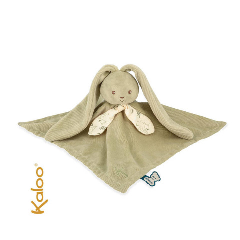 Kaloo Komforter kwadratowy Królik 30 cm szałwiowy kolekcja Lapinoo