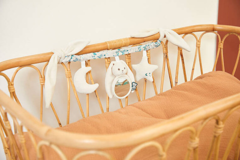 Kaloo Łańcuch do wózka wielofunkcyjny Królik kremowy Lapinoo