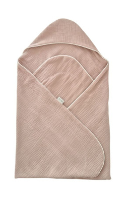 Tiny Star Letni otulacz do fotelika muślinowy - Beige