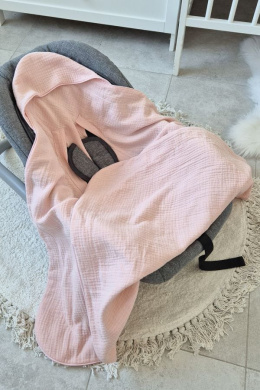 Tiny Star Letni otulacz do fotelika muślinowy - Shell