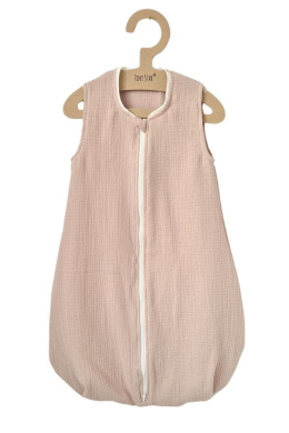Tiny Star Śpiworek muślinowy - Beige - 1.0 tog / 0-6 M