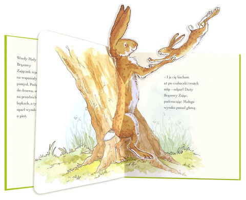 Nawet nie wiesz, jak bardzo cię kocham. Pop-up