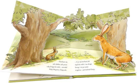 Nawet nie wiesz, jak bardzo cię kocham. Pop-up