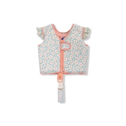 The Swim Essentials Kamizelka do nauki pływania dla dzieci 18-30 kg Florish Green